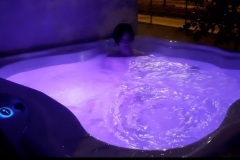 Relax Jacuzzi Spa di notte